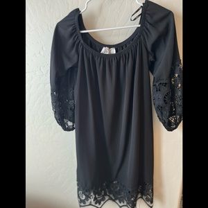 Black VaVa off shoulder dress